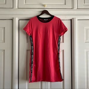Calvin Klein Logo Tape T-Shirt Dress